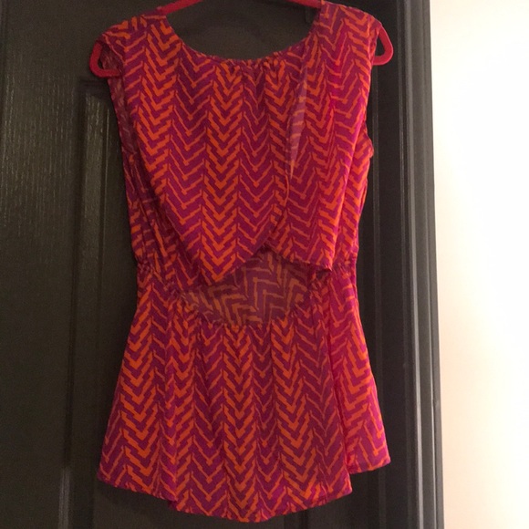 Pink & Orange Top - Picture 3 of 4